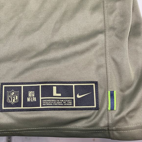 DK Metcalf Seattle Seahawks Nike Vapor Limited Salute to Service Jersey - Picture 6 of 8